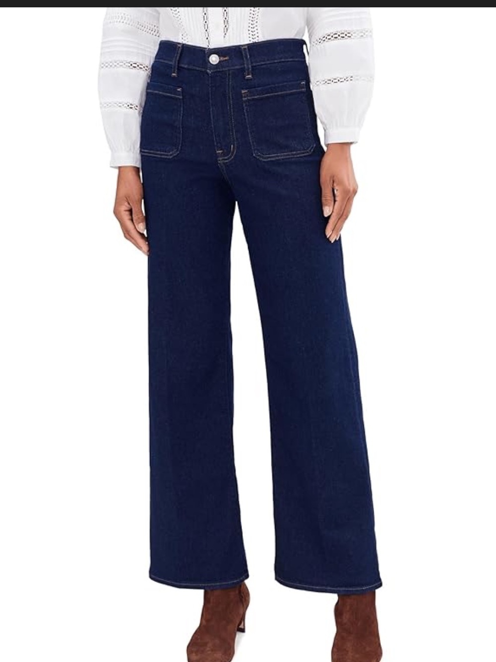 Madewell The Wide Leg Jean Dark Wash 27P